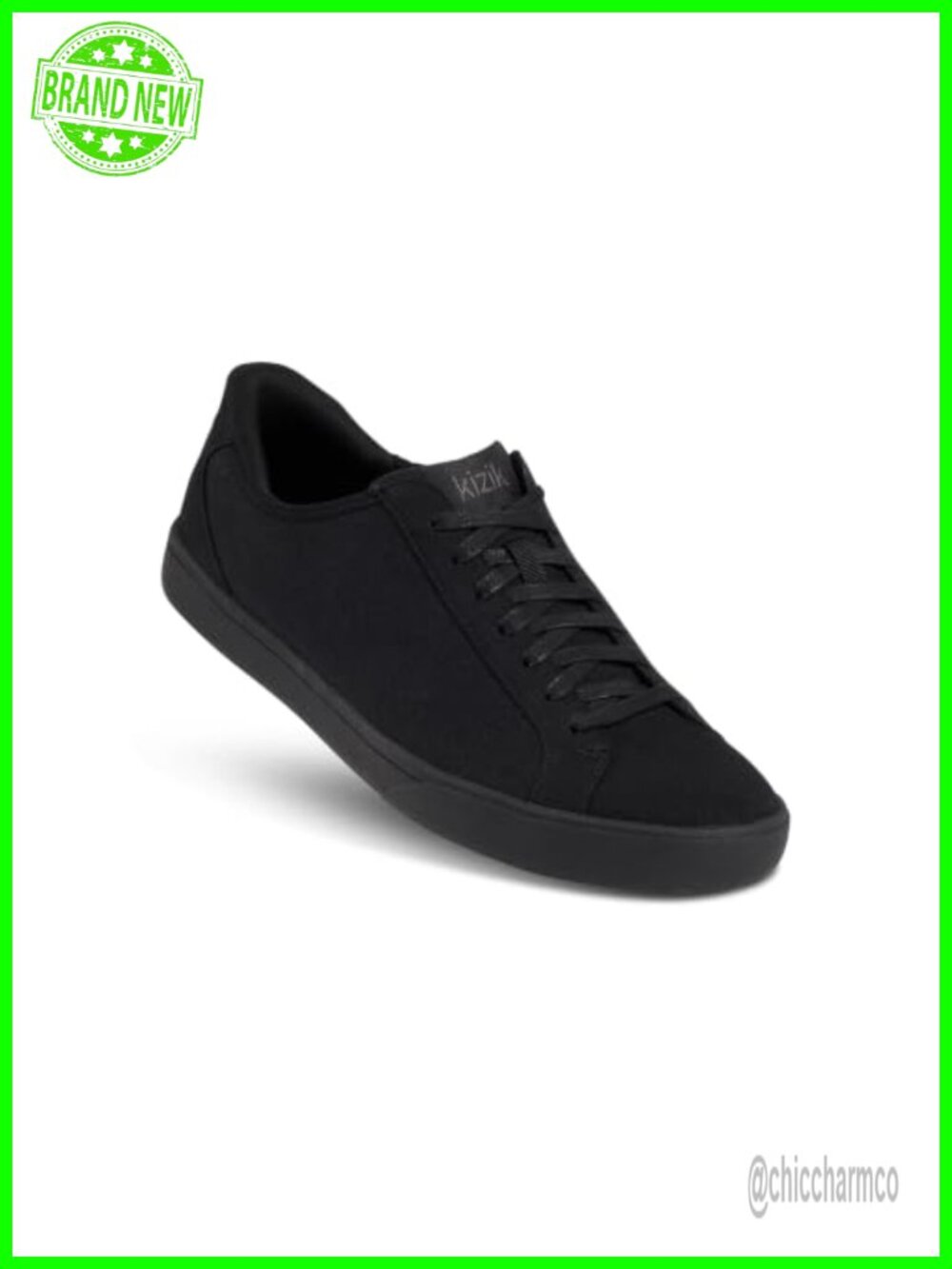 Hands Free Slip On Sneakers Stretch Canvas Rubber Sole Walking Shoes